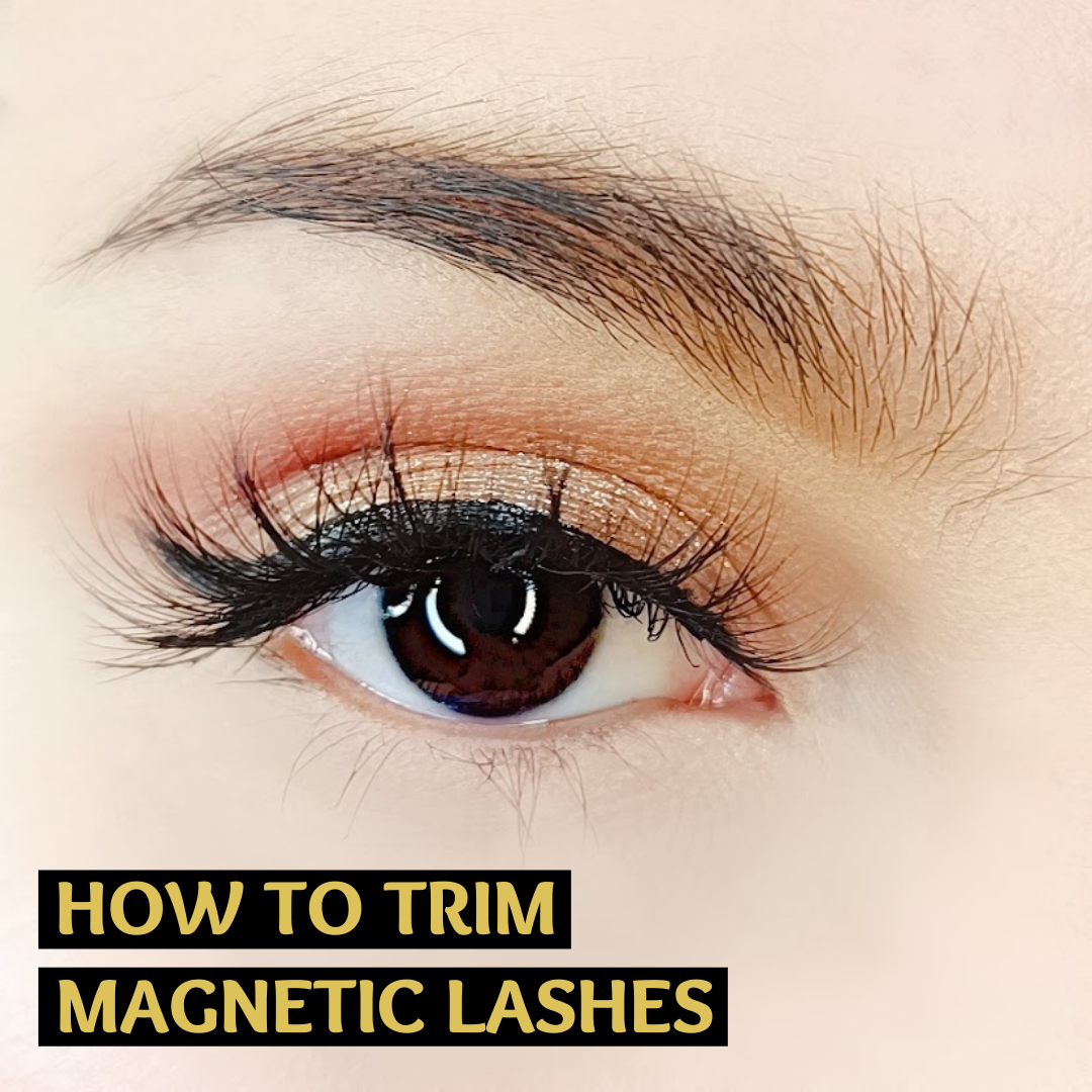 How to Trim Lashes ASHI Ashi Cosmetics